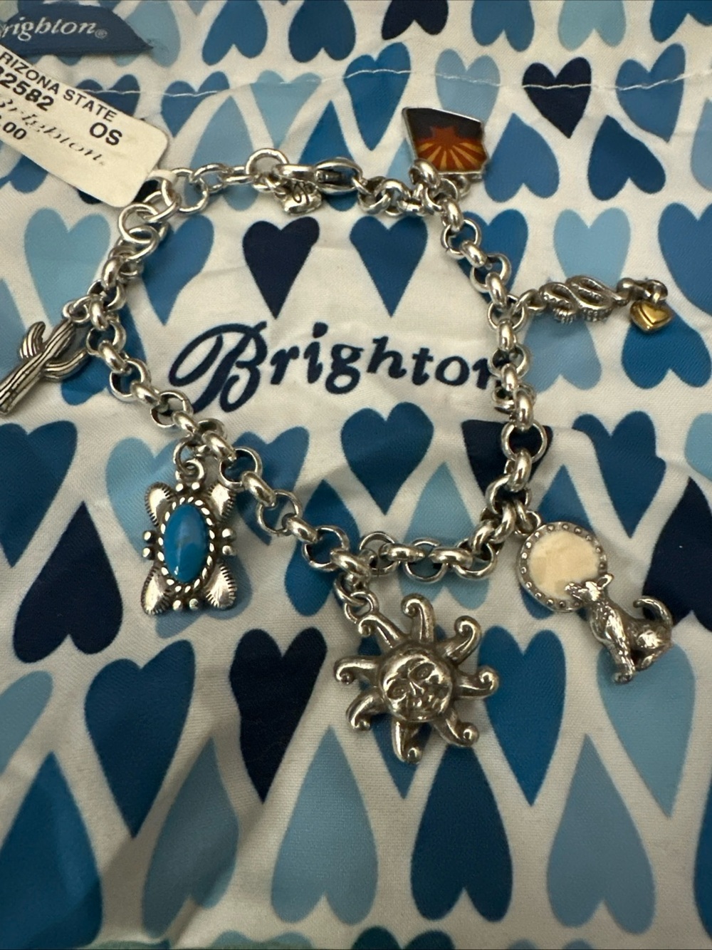 Brighton Arizona Charm Bracelet,New